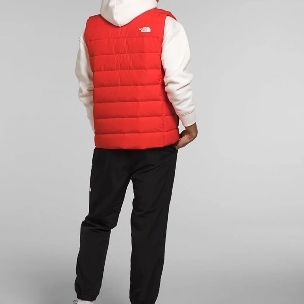 The North Face Red Puffer Vest